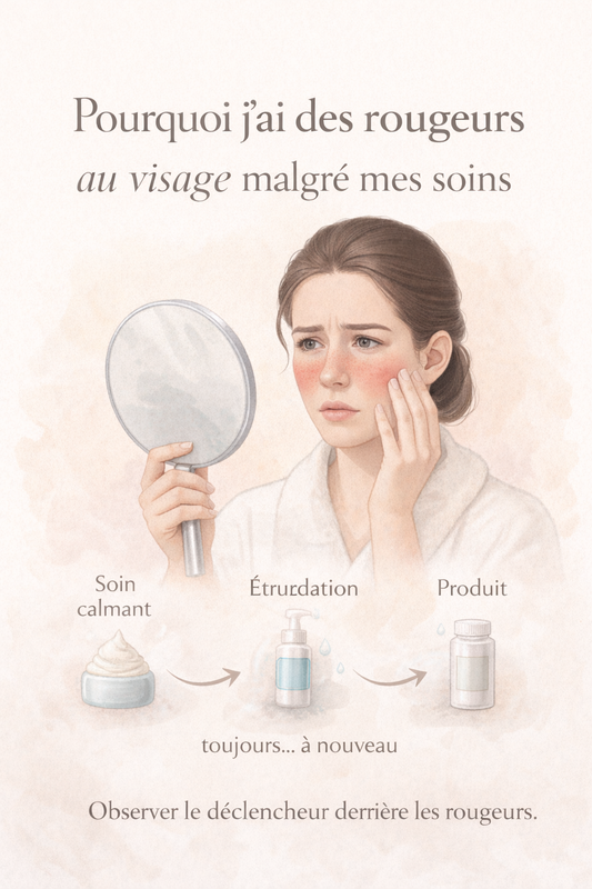 Pourquoi j’ai des rougeurs au visage malgre mes soins ?