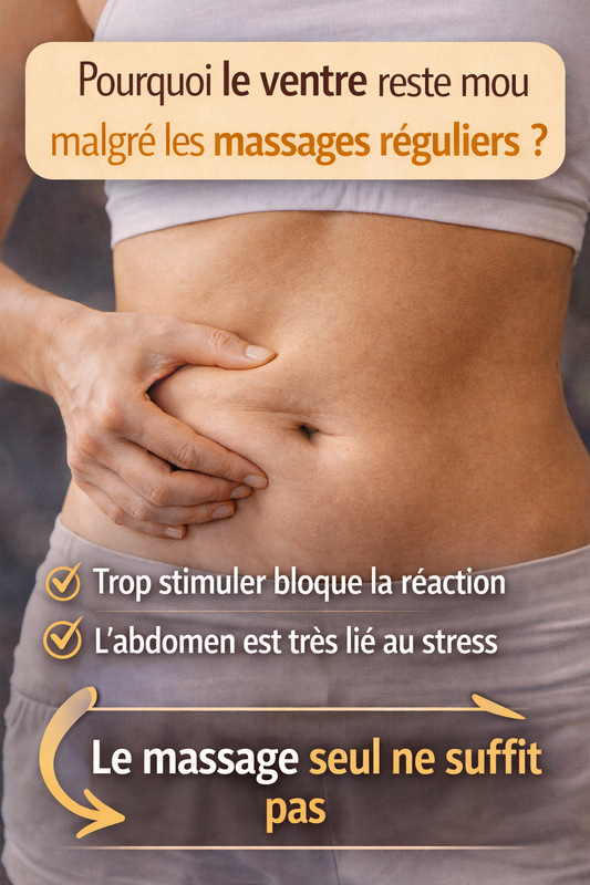Pourquoi le ventre reste mou malgre les massages reguliers ?