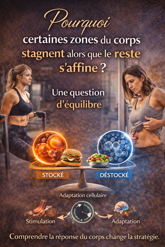 Pourquoi certaines zones du corps stagnent alors que le reste s’affine ?