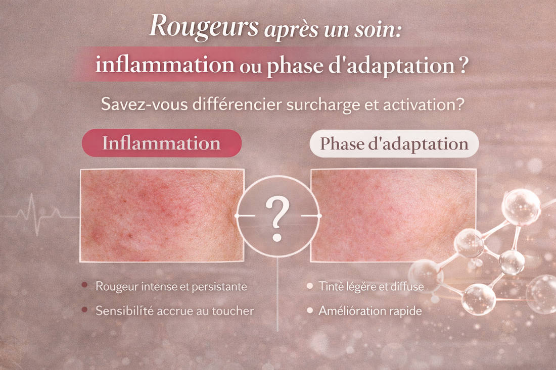 Rougeurs après un soin : inflammation ou phase d’adaptation ?