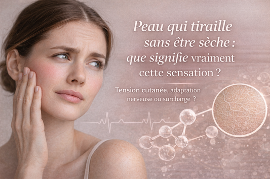 Peau qui tiraille sans être sèche : comprendre cette sensation